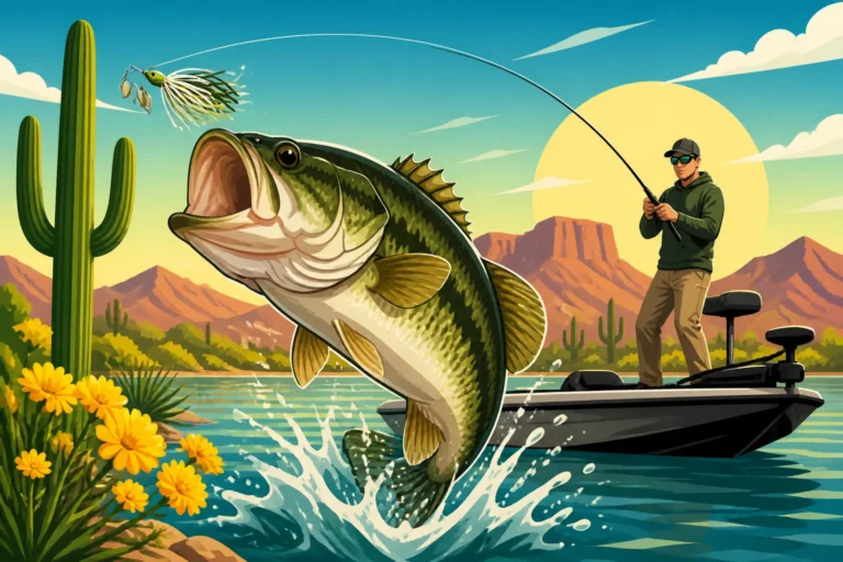 Spring Bass Fishing Tactics in Arizona