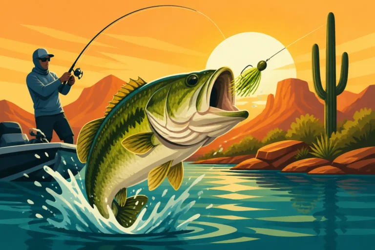 Summer Bass Fishing Tactics in Arizona