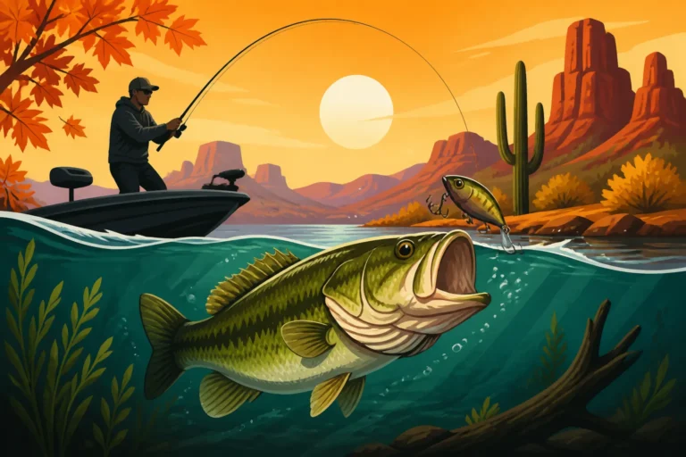 Fall Bass Fishing Tactics in Arizona