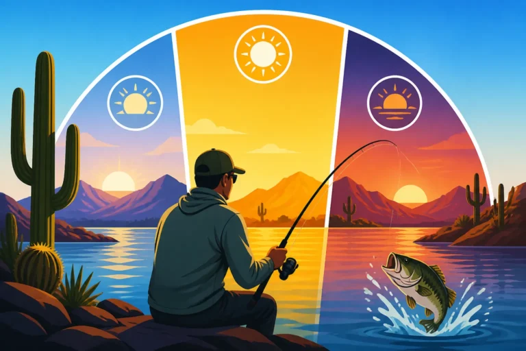 Best Time of Day to Fish in Arizona Heat