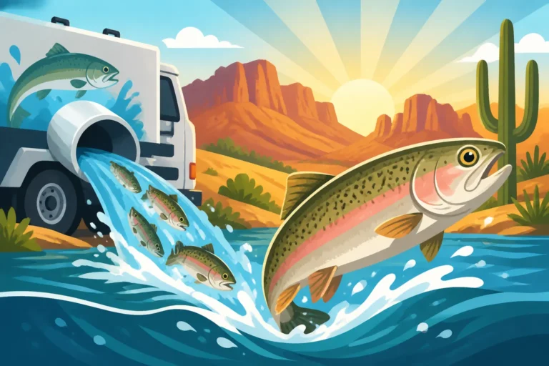 Trout Stocking Season in Arizona