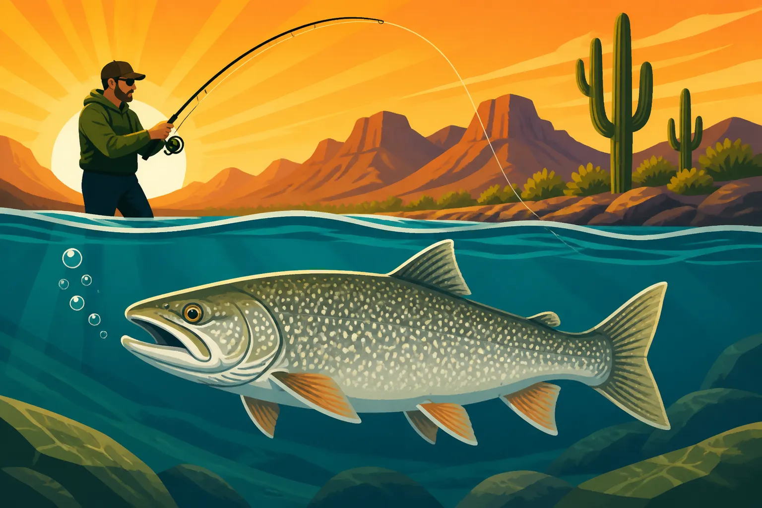 Urban Lake Trout Season in Arizona