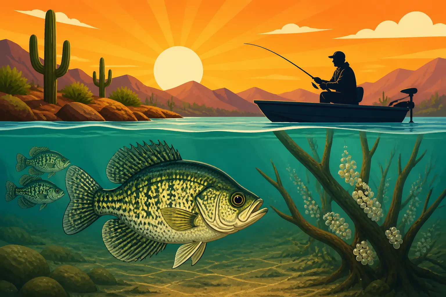 Crappie Spawning Season Tactics