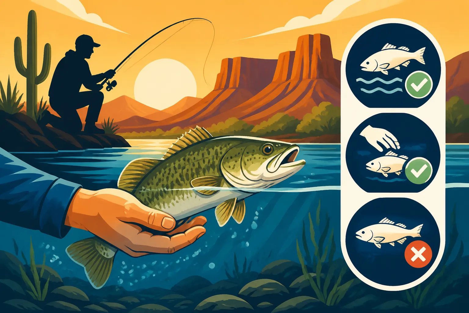 Catch and Release Rules for Arizona Anglers