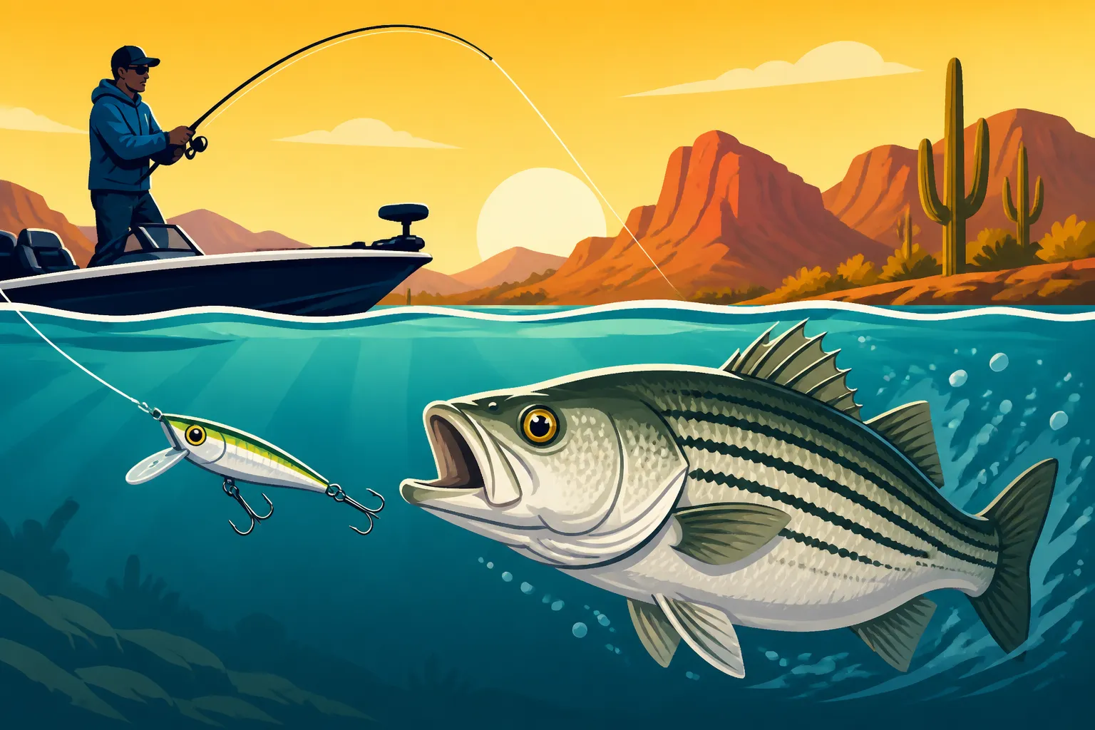 Trolling Techniques for Striped Bass