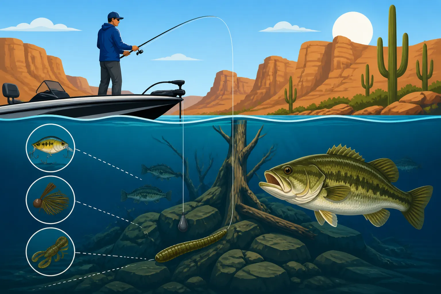 Deep Water Structure Fishing Techniques