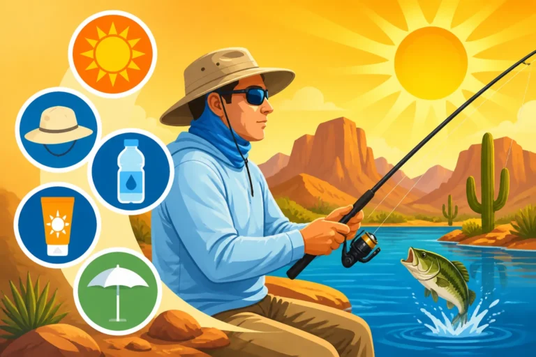 Heat Safety Tips for Summer Fishing in Arizona