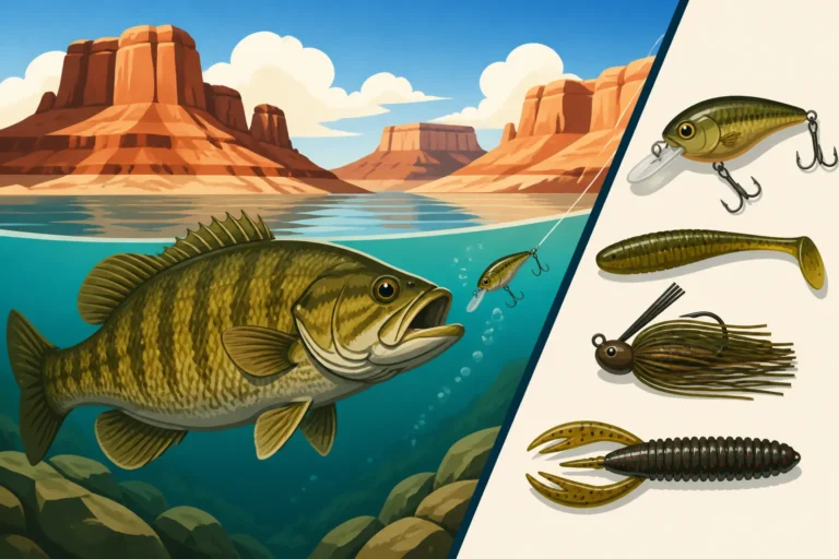 Best Lures for Smallmouth Bass at Lake Powell