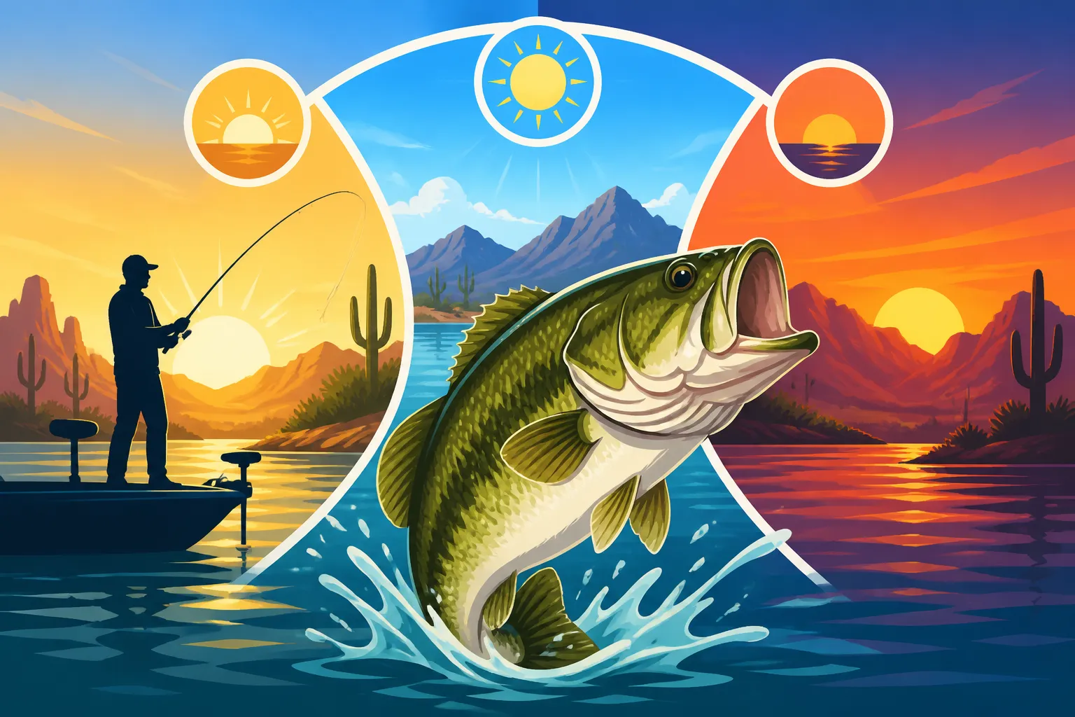 Best Time of Day to Fish for Bass in Summer
