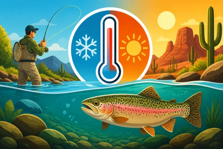 Best Water Temperature for Trout Fishing