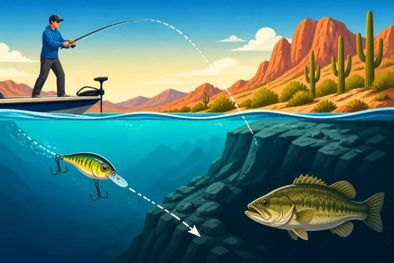 How to Fish a Crankbait Around Drop-Offs