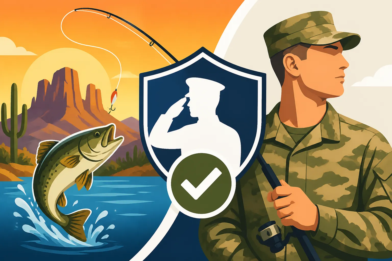Fishing License Rules for Military Members