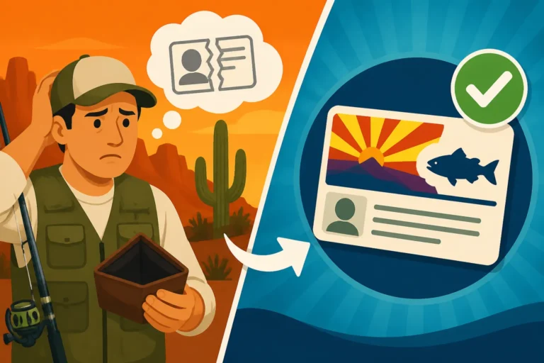 Lost Fishing License Replacement Rules