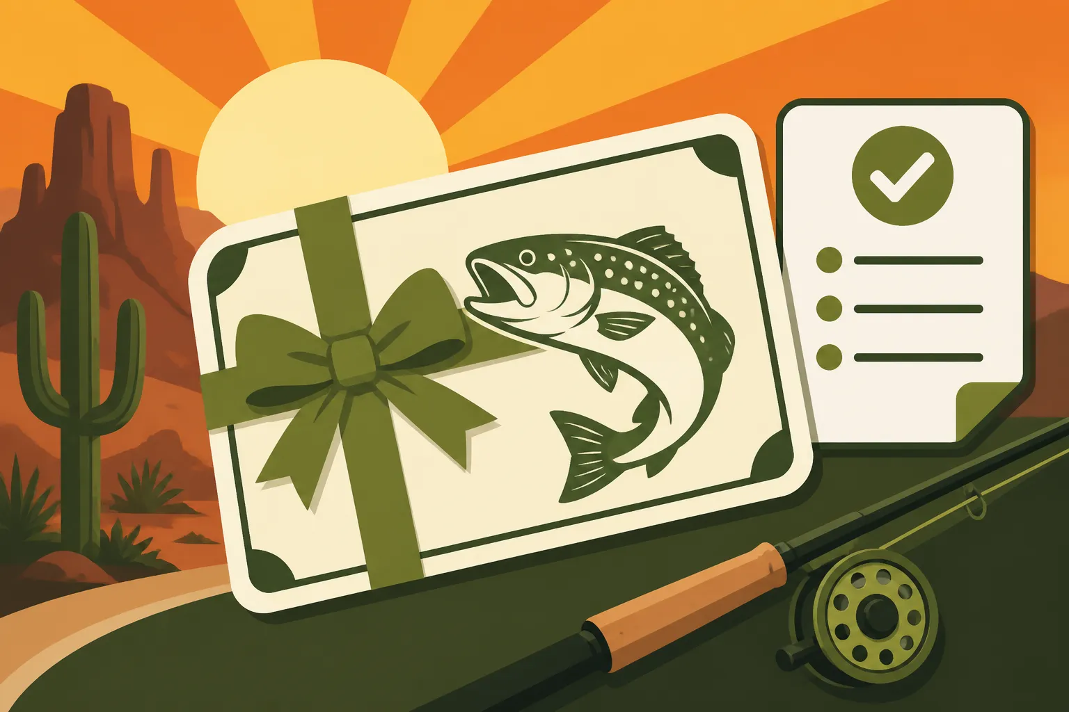 Fishing License Gift Certificate Rules