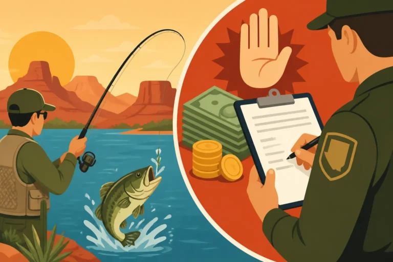 Fishing Violation Fines and Penalties in Arizona