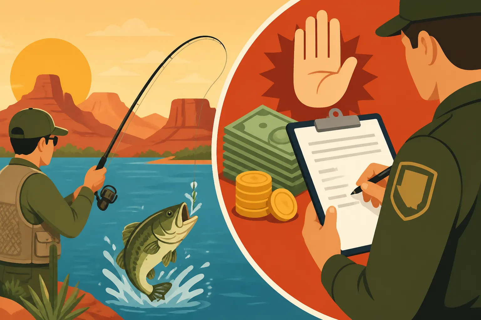 Fishing Violation Fines and Penalties in Arizona