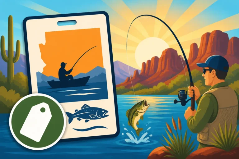Arizona One-Day Fishing License Price for Nonresidents