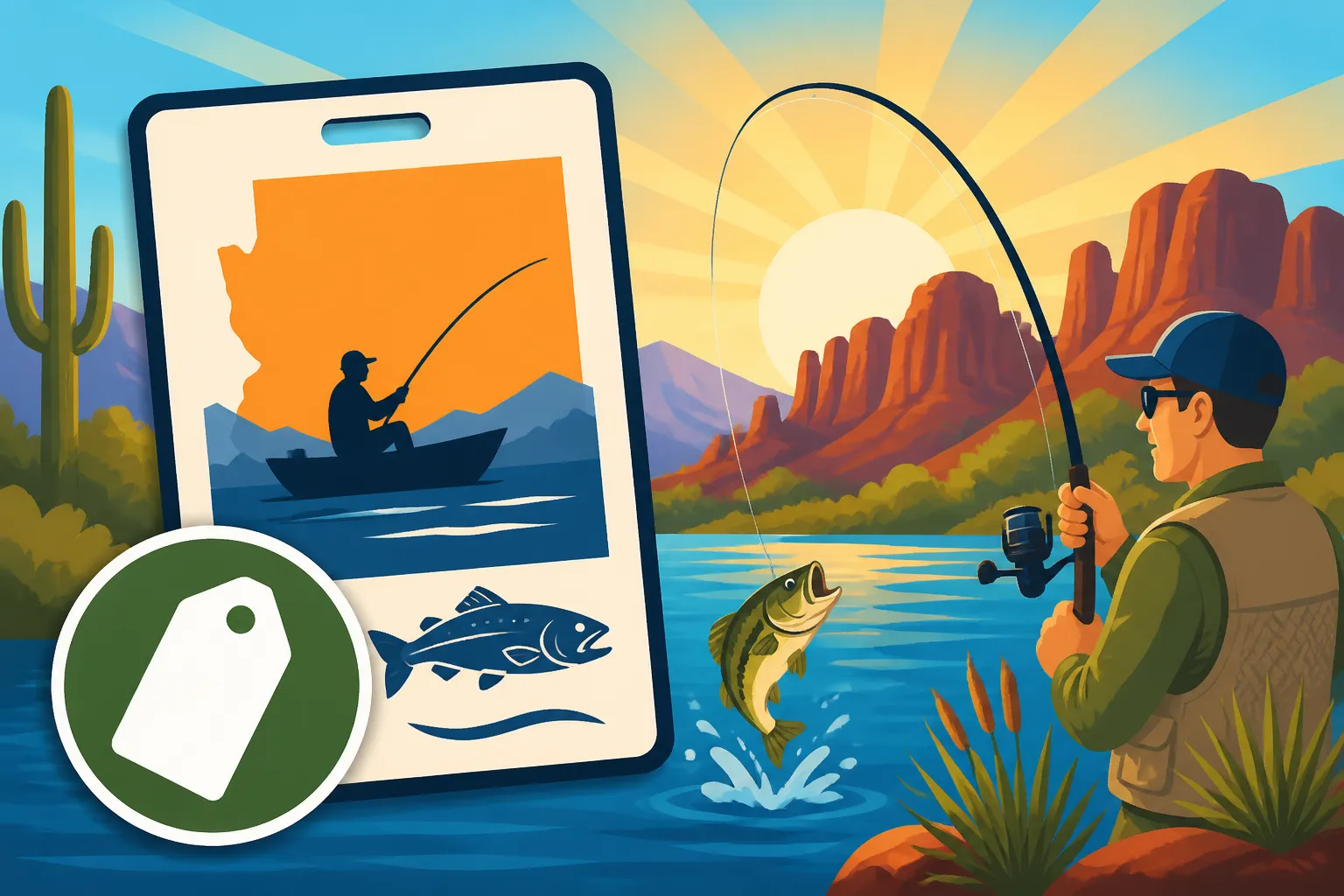 Arizona One-Day Fishing License Price for Nonresidents