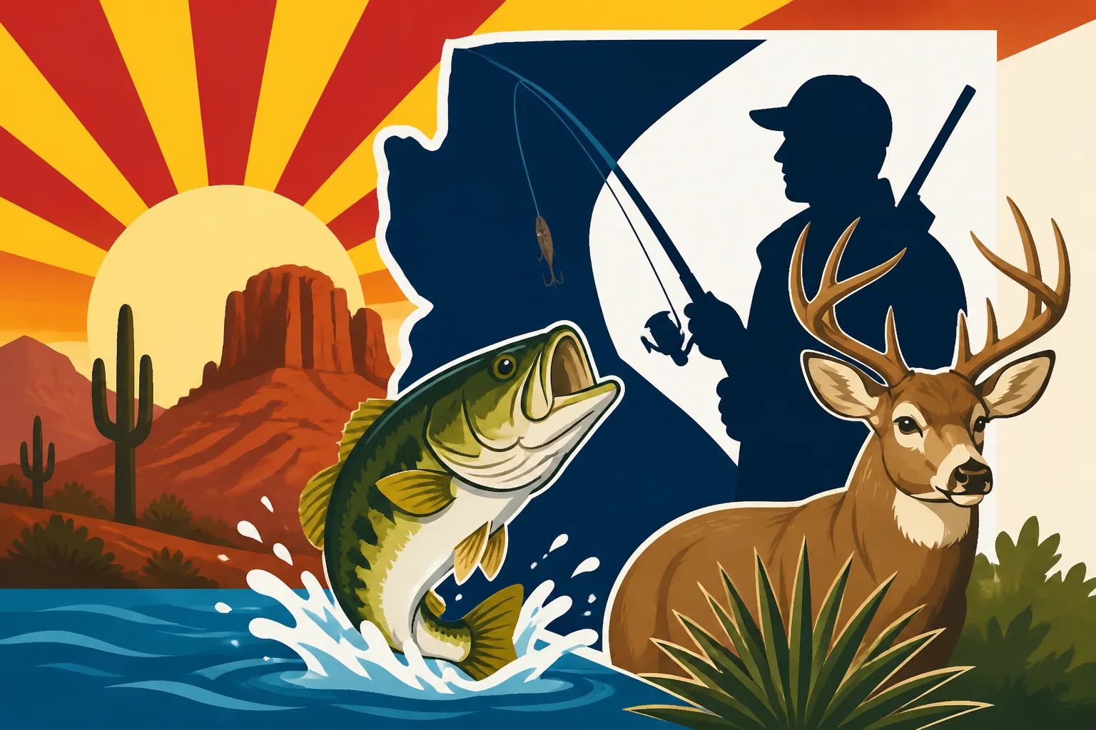 Arizona Nonresident Combo Hunt and Fish License Price