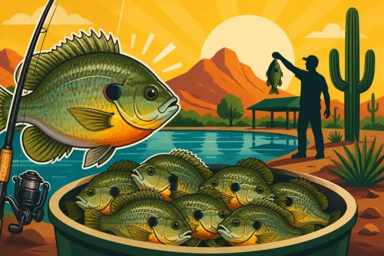 Sunfish Limit at Arizona Community Fishing Ponds