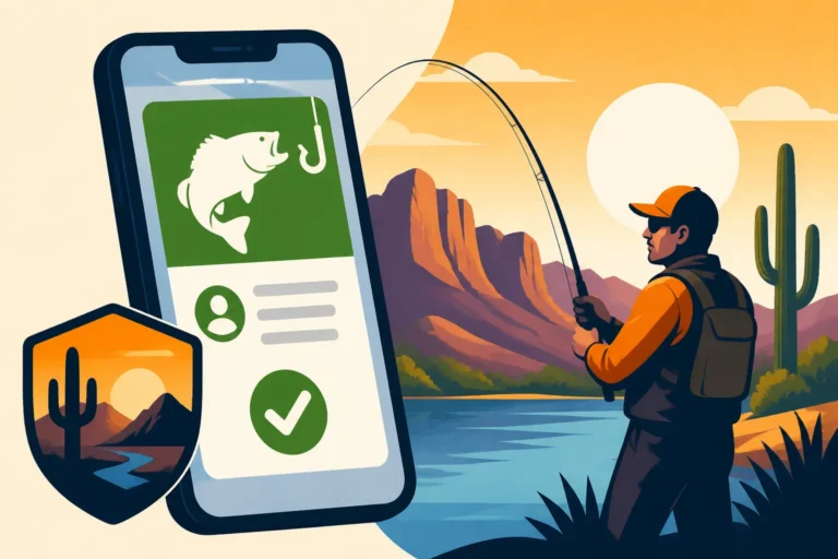 Arizona Digital Fishing License Requirements