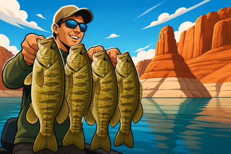Smallmouth Bass Limit at Lake Powell