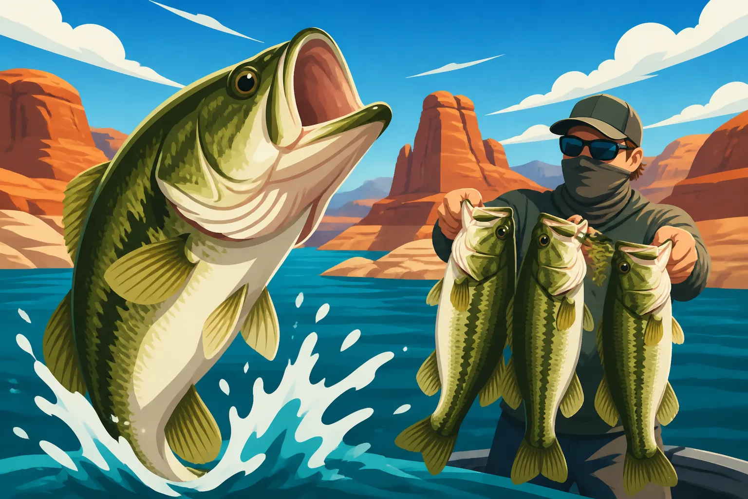 Largemouth Bass Limit at Lake Powell