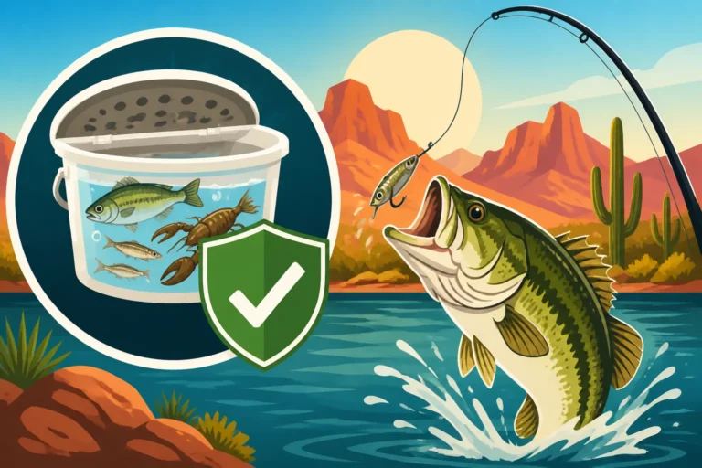 Live Bait Rules for Arizona Lakes