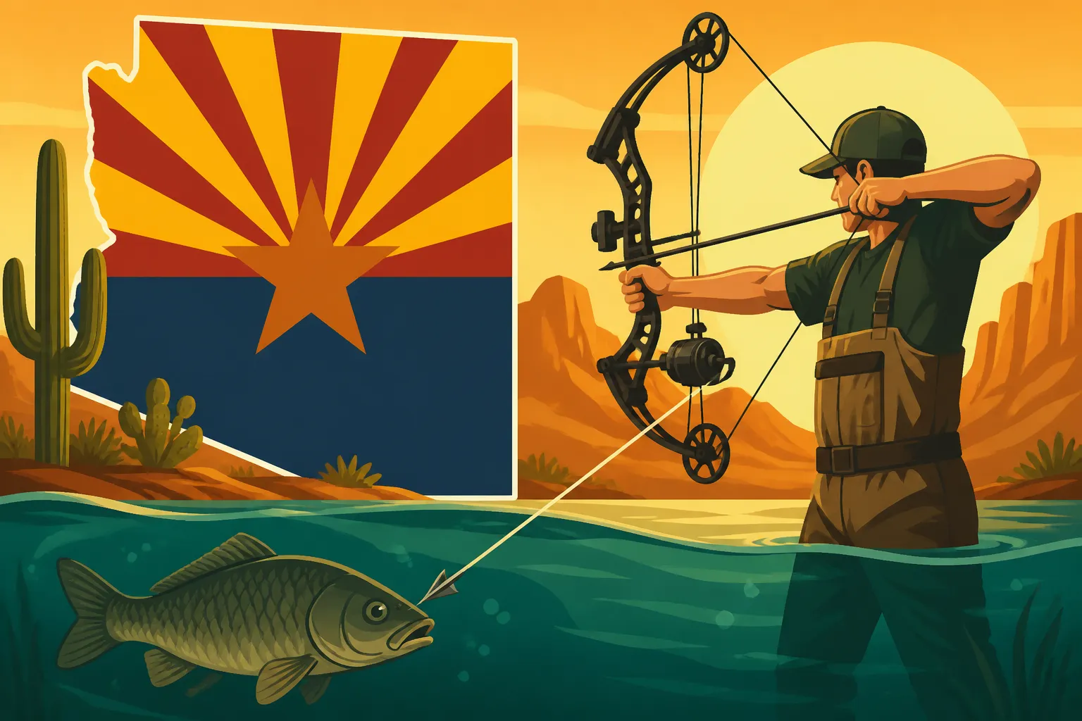 Bowfishing License Requirements in Arizona