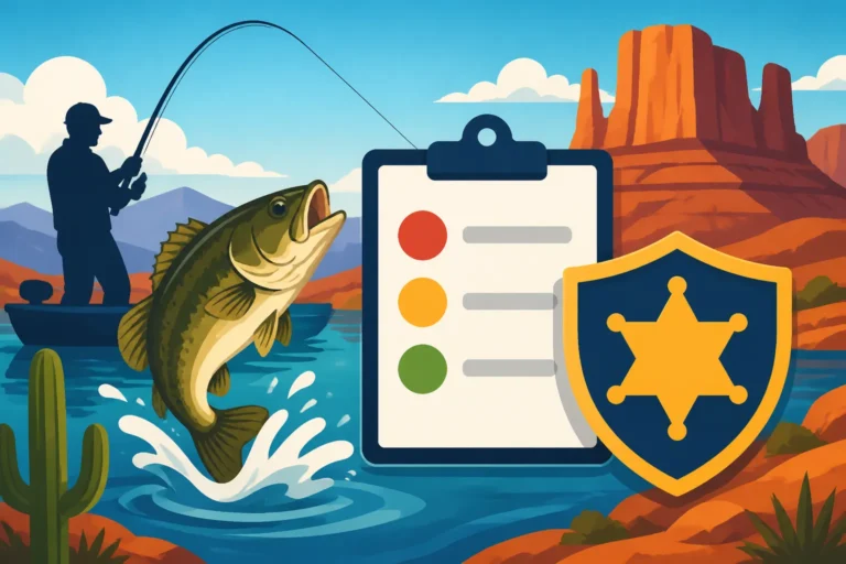 Arizona Fishing License Fine Schedule