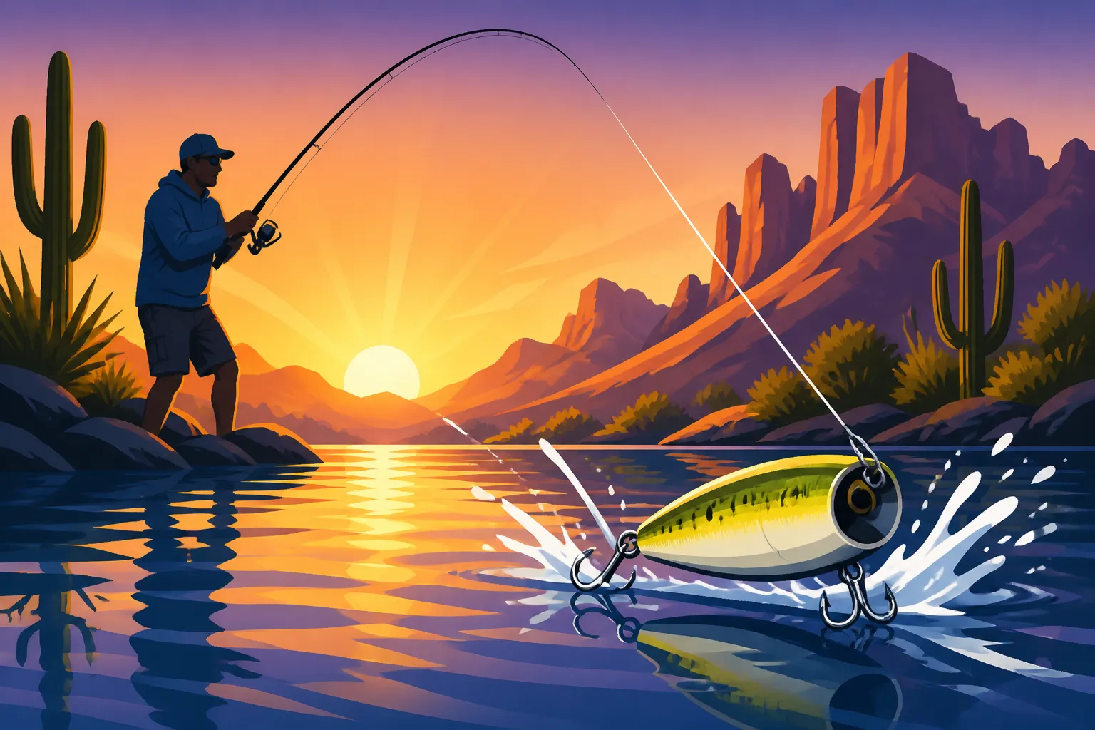 How to Fish a Topwater Lure at Dawn