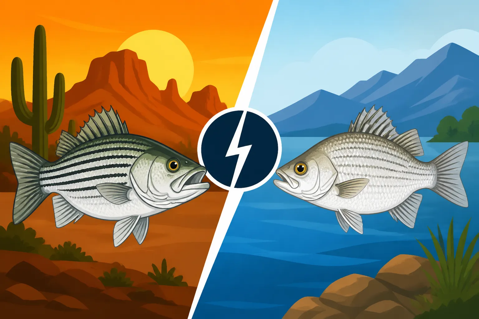 Striped Bass vs White Bass Identification