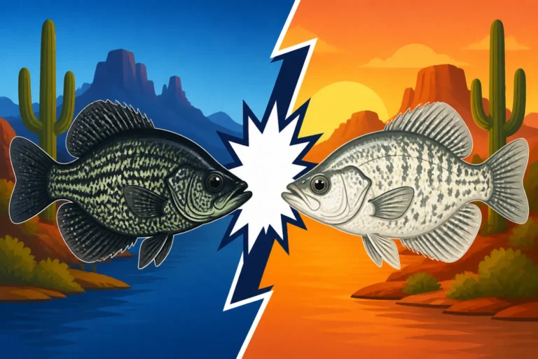 Black Crappie vs White Crappie Identification