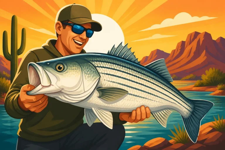Arizona Striped Bass Record
