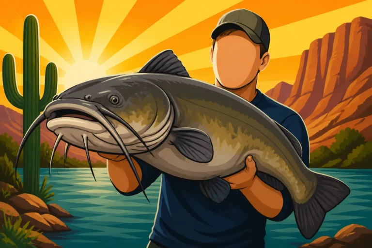 Arizona Flathead Catfish Record