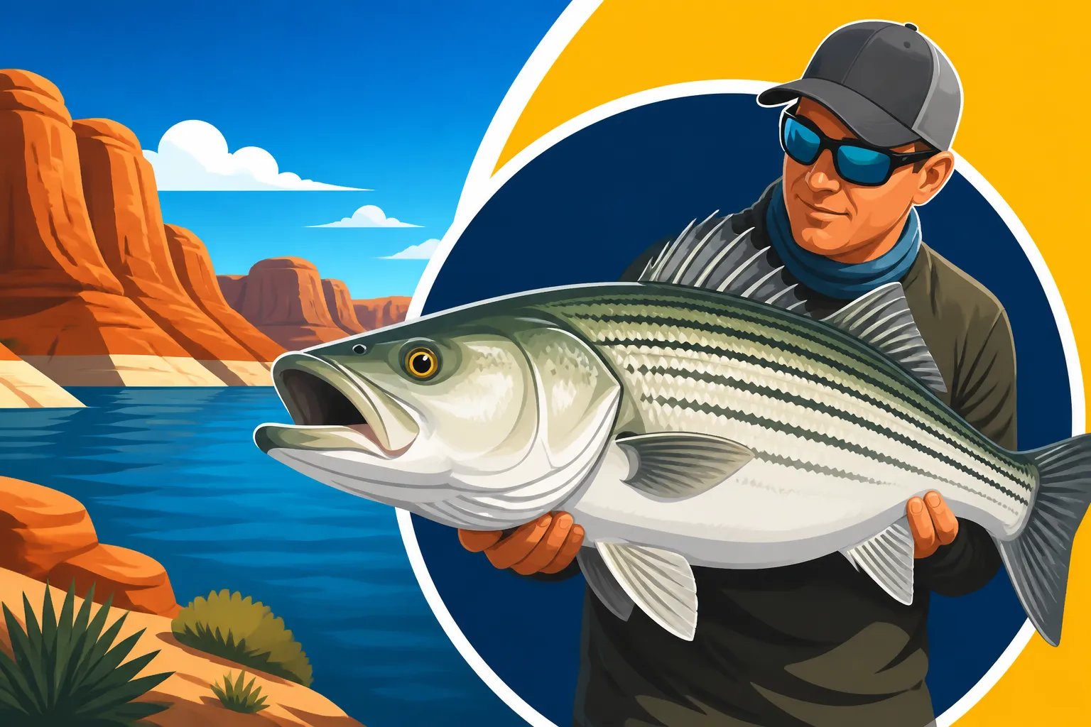 How Big Do Striped Bass Get at Lake Powell