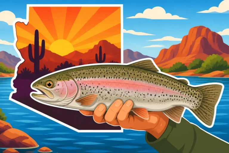 Average Size of Stocked Trout in Arizona