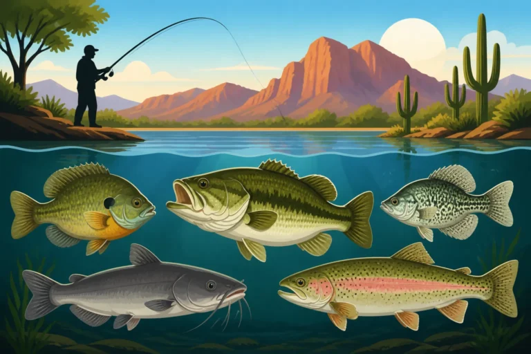 Common Fish Species at Community Lakes in Arizona