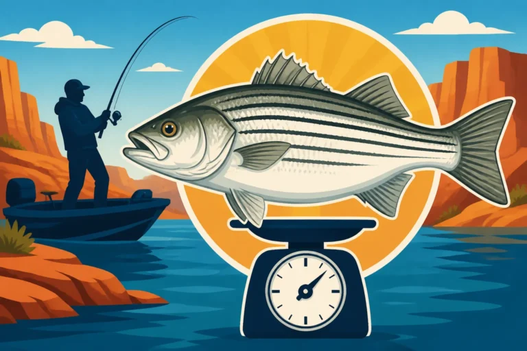 Striped Bass Average Weight at Lake Powell