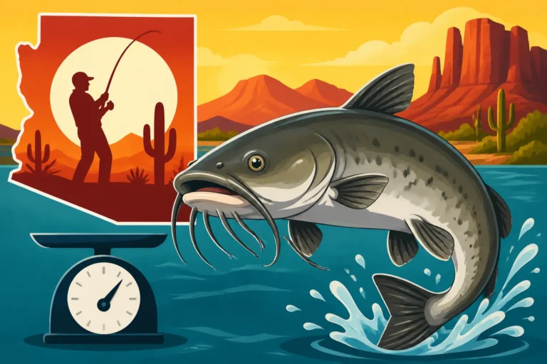 Channel Catfish Average Weight in Arizona