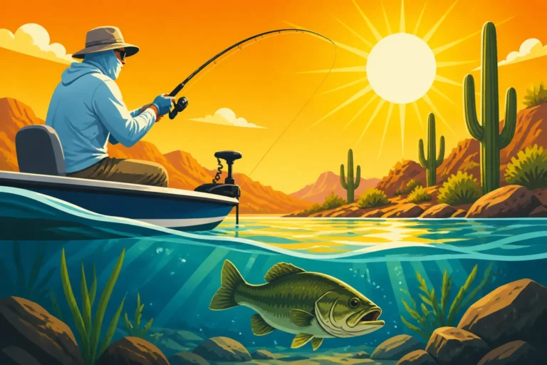 How to Beat the Heat Fishing in Arizona Summer