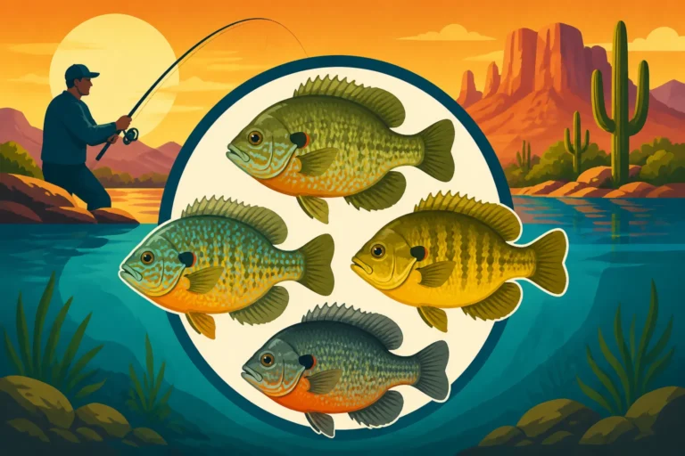 Sunfish Species Found in Arizona Lakes