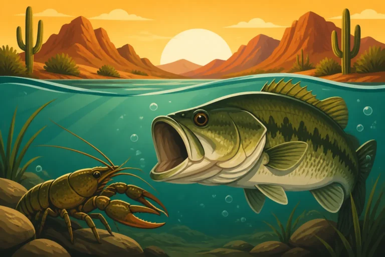Crayfish as Bass Forage in Arizona Lakes