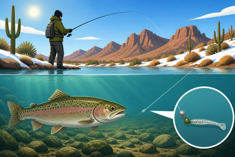 How to Fish Clear Water in Winter