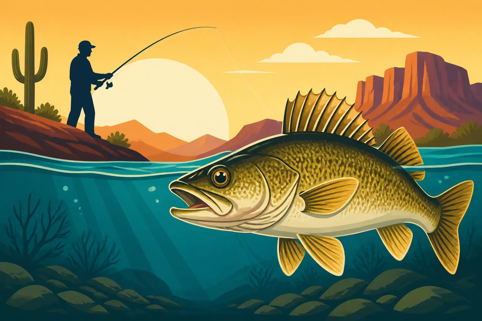 Walleye Presence in Arizona Waters