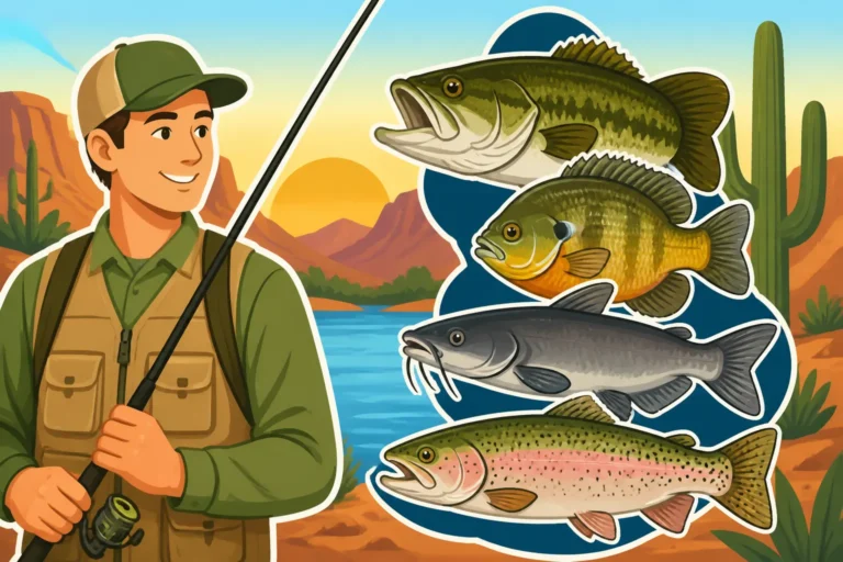 Best Fish Species for Beginners to Target in Arizona