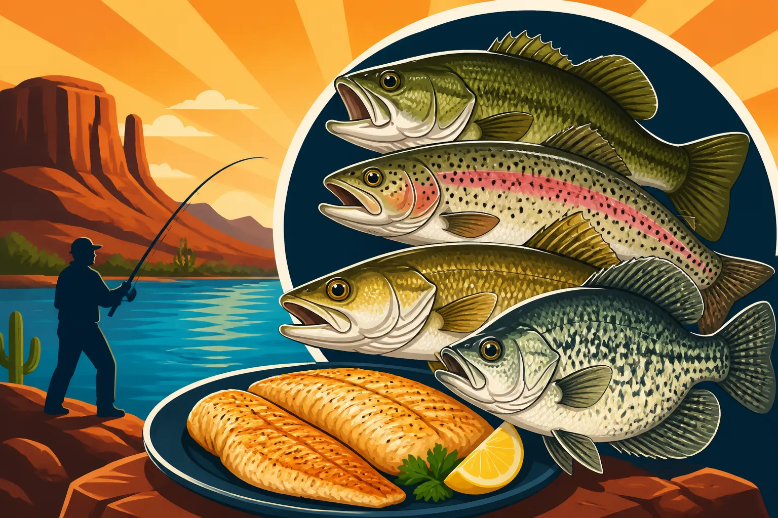 Best Table Fare Among Arizona Sport Fish