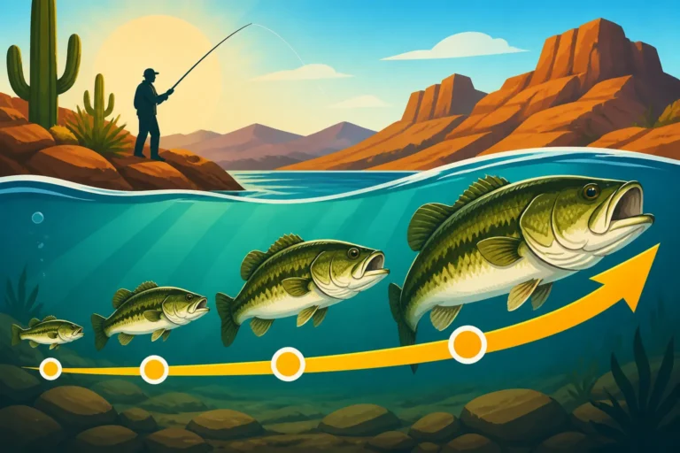 Growth Rate of Bass in Desert Reservoirs