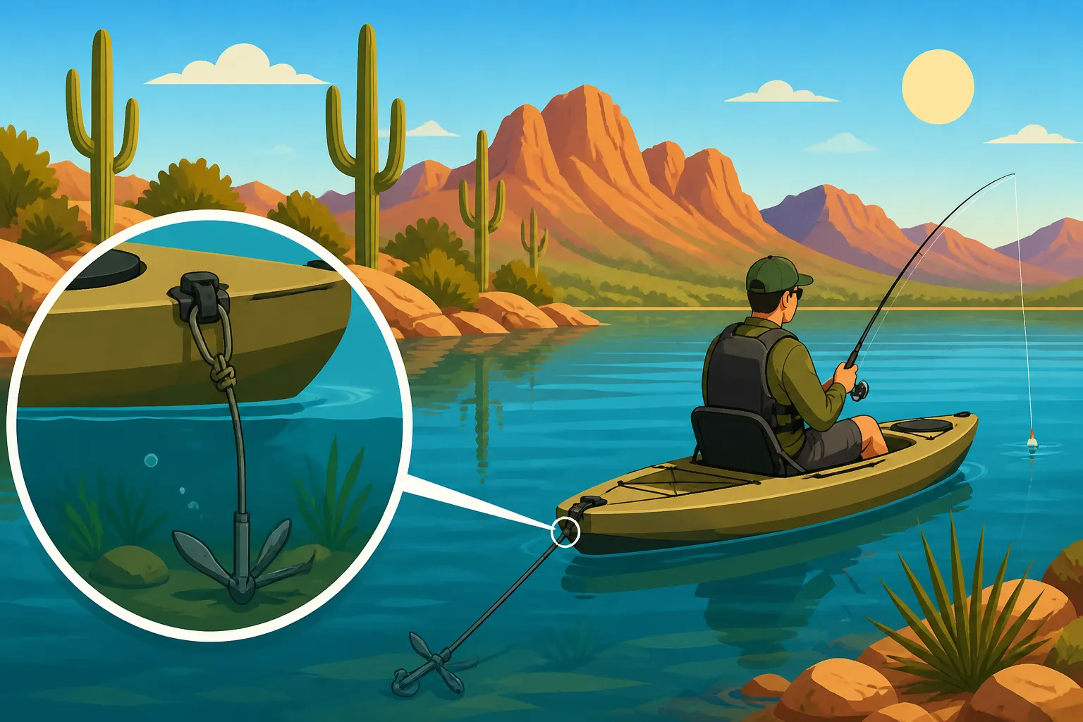 How to Anchor a Kayak for Still Fishing