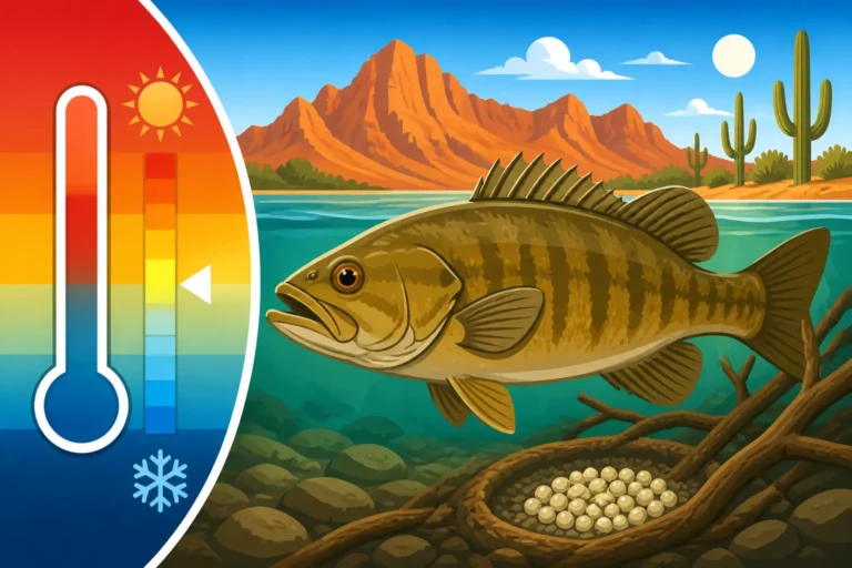 Spawning Temperature for Smallmouth Bass